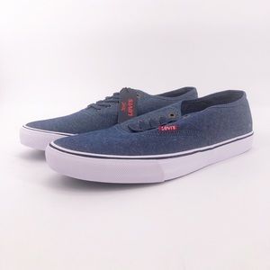 Levi’s Monterey Chambray Navy Shoes Comfort Tech